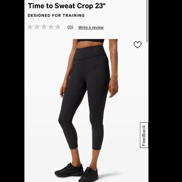 LULULEMON “time to sweat 23” - Picture 14 of 16